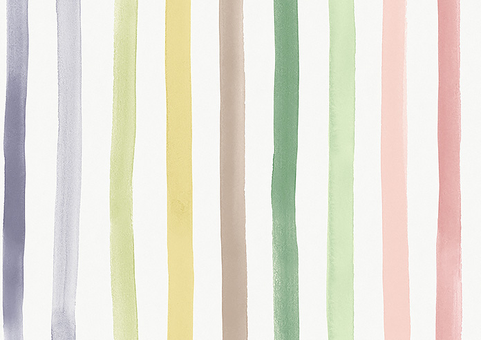 Bluebellgray Watercolour Stripe, Tetbury - Made to Measure Curtains - Image 8